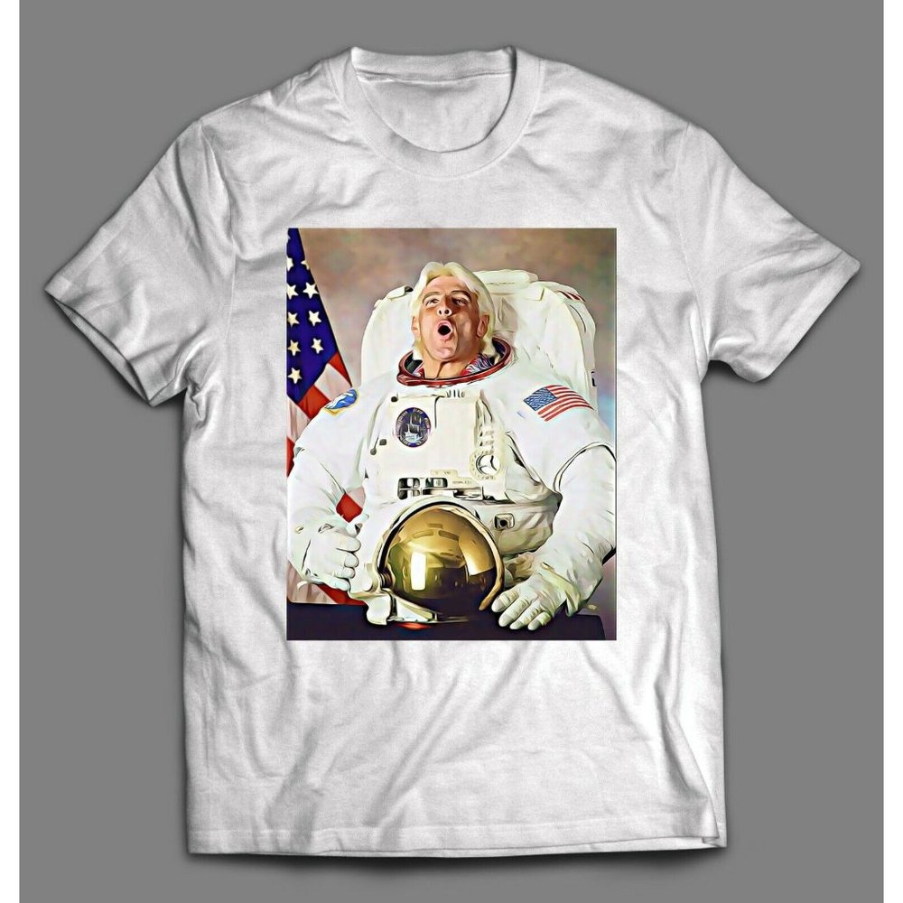 ASTRO NATURE BOY WOOOO WRESTLER SHIRT *